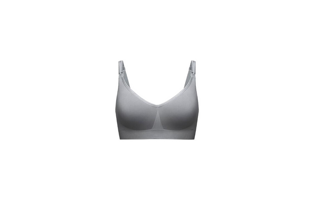 Jenna Nursing Bra  Grey – Maternity Mommy