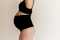 High Waisted Tummy Tucker Maternity Thong Twin Pack  | Black & Nude
