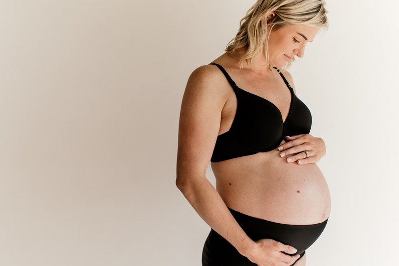 Diana Nursing Bra  Black – Maternity Mommy